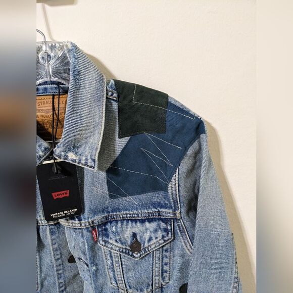 Levi's Premium Vintage Relaxed Fit Trucker Jacket size smalll‎ - Picture 10 of 13